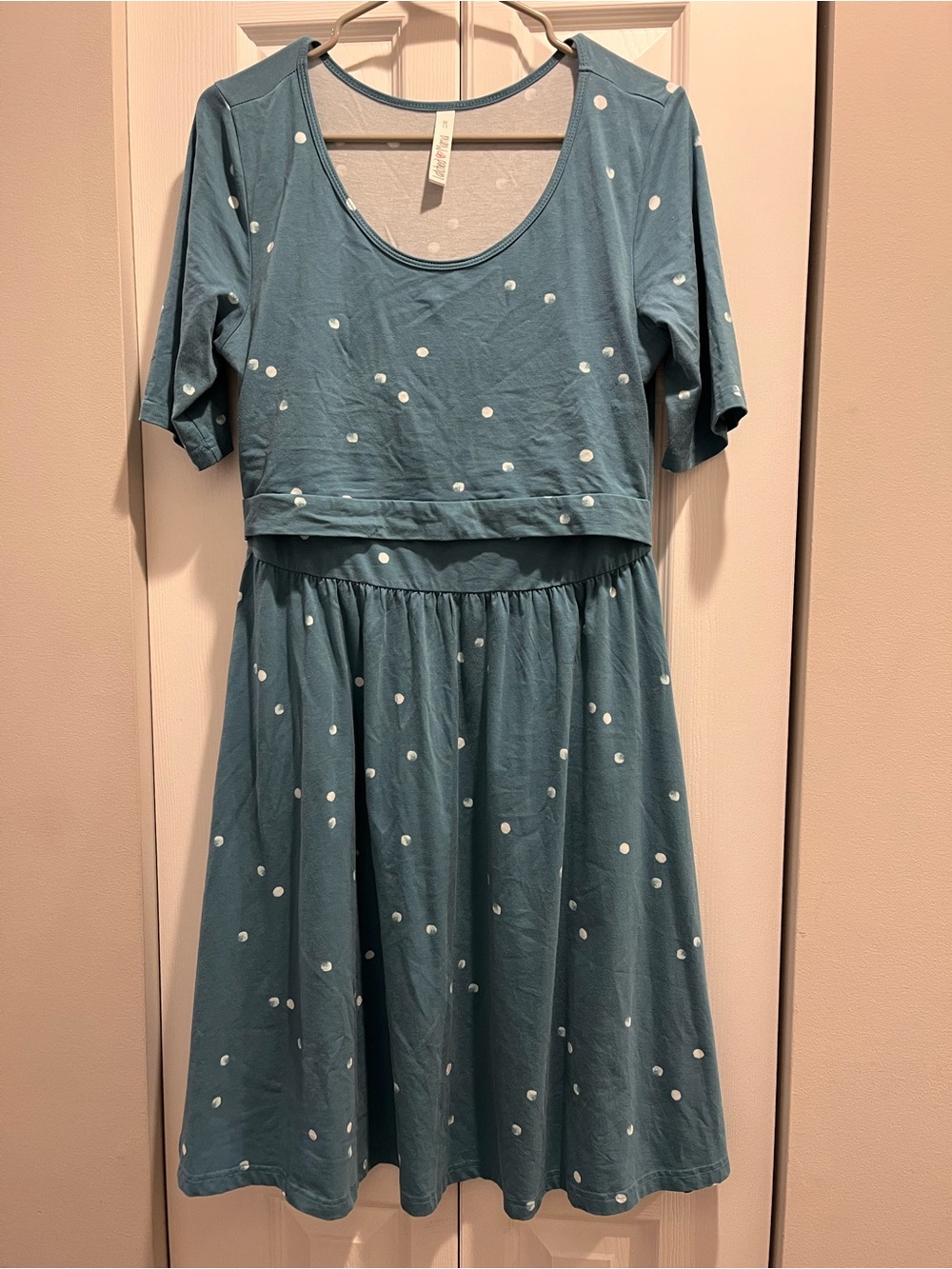 Latched Mama Polka Dot Nursing Dress